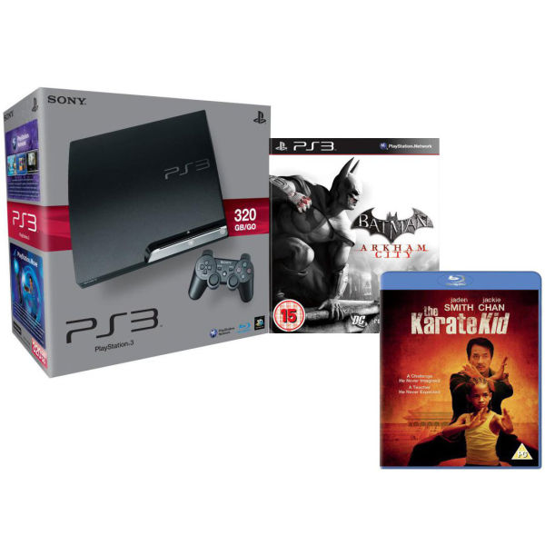 Playstation 3 PS3 Slim 320GB Console: Bundle (Includes ...