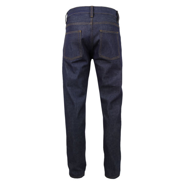 Norse Projects Men's Three Raw Denim Jeans - Dark - Free UK Delivery ...