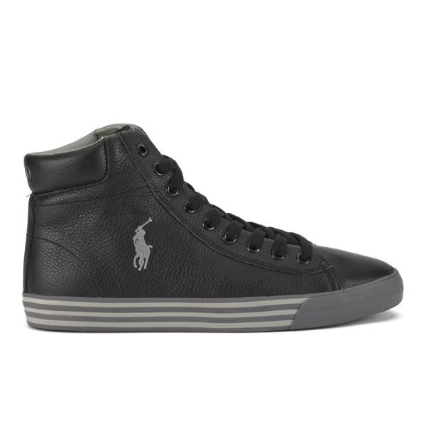 polo ralph lauren mens leather trainers