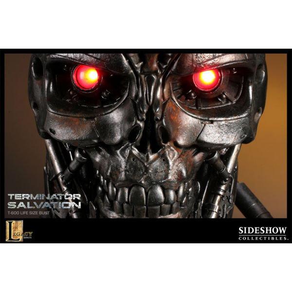 Sideshow Collectibles T600 Terminator Lifesize Bust Merchandise Zavvi