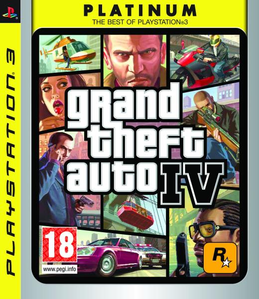 Grand Theft Auto Iv 4 Platinum Ps3 Zavvi Uk