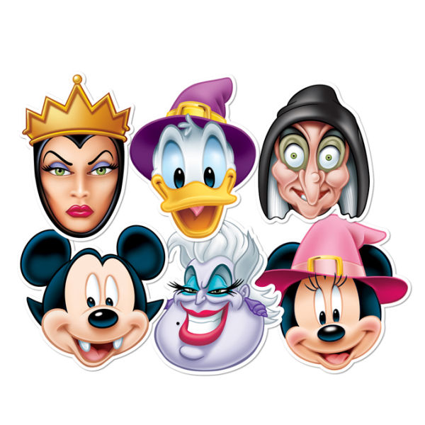 Disney Halloween Masks 6 Pack IWOOT