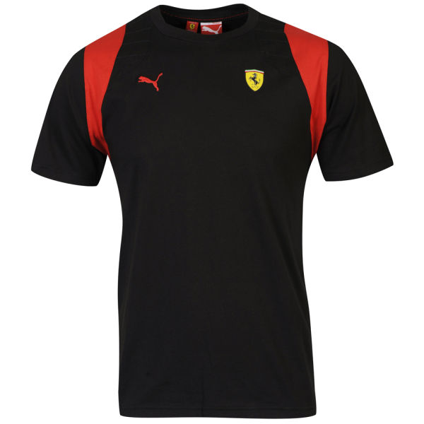 Puma Men S Ferrari T Shirt Black Clothing Zavvi