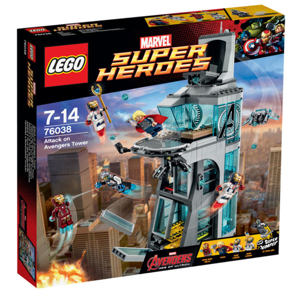 LEGO Marvel Superheroes: Attack on Avengers Tower (76038) Toys | Zavvi