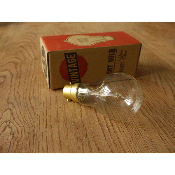 Vintage Light Bulb Standard Quad Loop Filament IWOOT