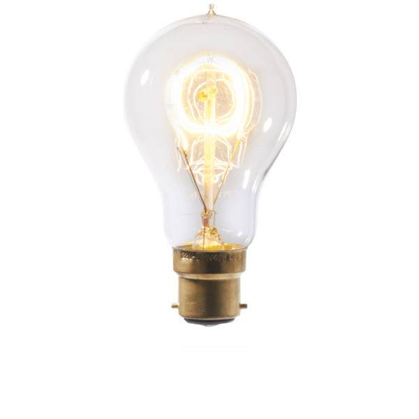 Vintage Light Bulb Standard Quad Loop Filament IWOOT