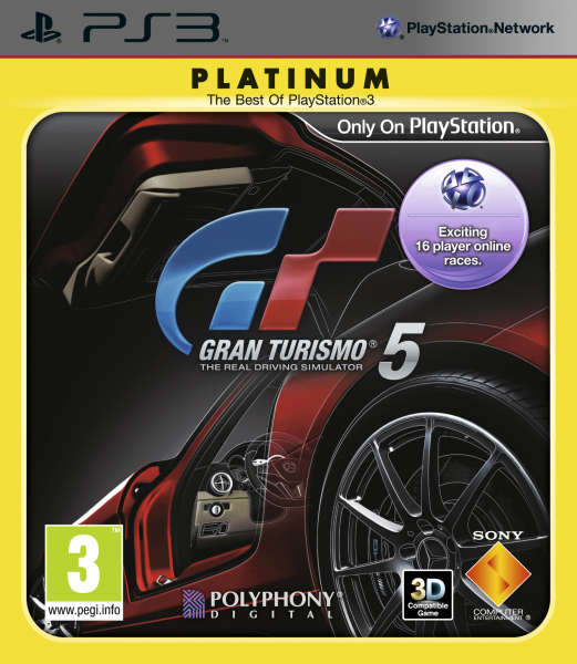 Gran Turismo 5 Platinum Ps3 Zavvi Uk