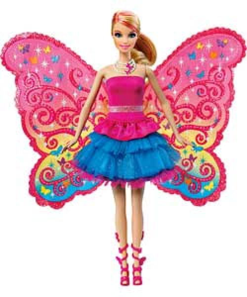 barbie with butterfly wings