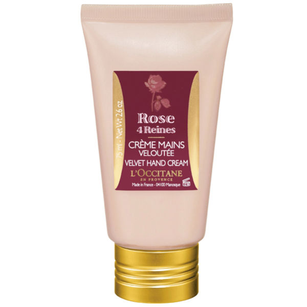 L'Occitane Rose Velvet Hand Cream (75ml) Free Shipping Lookfantastic