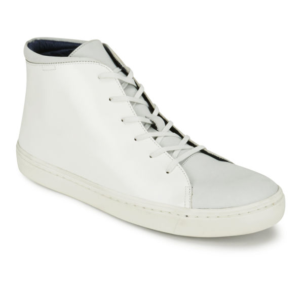 Opening Ceremony Men's Classic Leather High-Top Trainers - White - Free ...