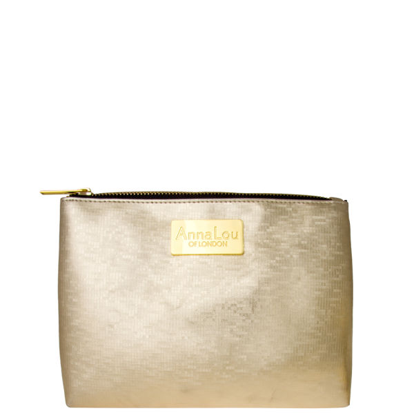 Anna Lou Of London Cosmetic Bag Gold Anna Lou Of London Cosmetic Bag Gold
