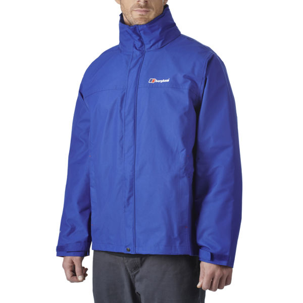 Berghaus Men's Delta Shell Rain Jacket Blue Clothing