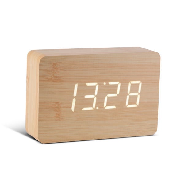 Brick Beech Click Clock IWOOT