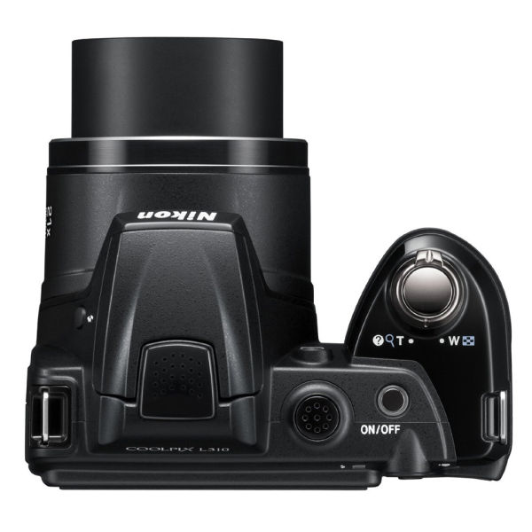 Nikon Coolpix L310 Compact Digital Camera Black (14.1MP, 21x Optical