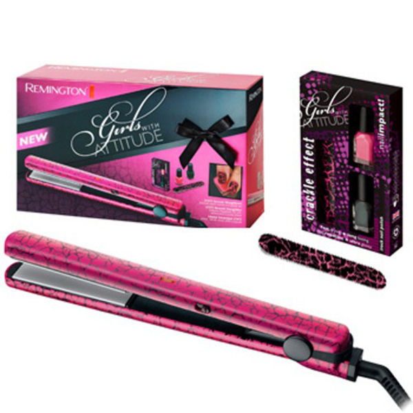 Remington Girls with Attitude Hair Straightener Gift Pack Health