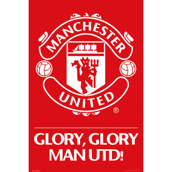 Manchester United Crest - Maxi Poster - 61 x 91.5cm ...