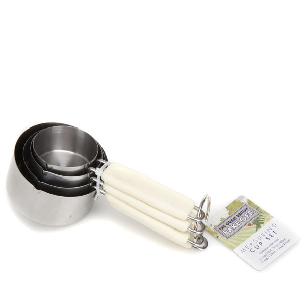 Great British Bake Off Set of 4 Measuring Cups Homeware