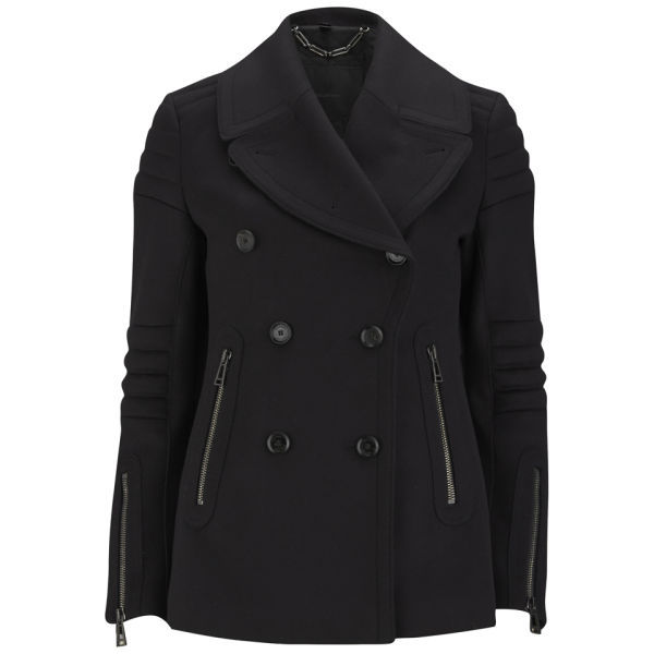 Belstaff Women's Croft Wool Cashmere Jacket - Black - Free UK Delivery ...