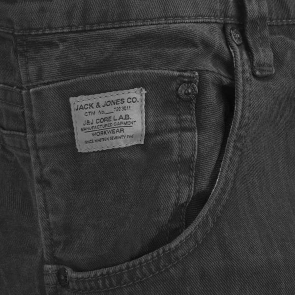 Jack & Jones Men's Stan Twisted Core Jeans - Black Navy Mens Clothing ...