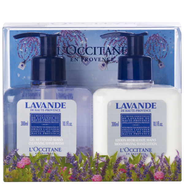 L'Occitane Lavender Hand Wash & Lotion Duo (2 Products) Free Shipping