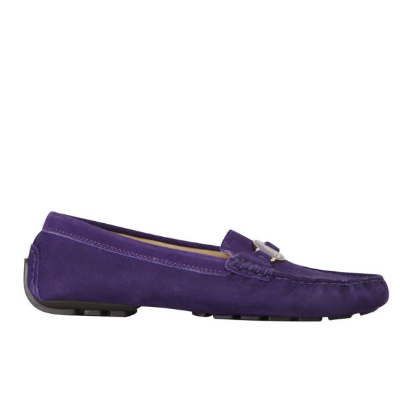 Lauren Ralph Lauren Women's Carley Leather Loafers - Lauren Purple ...