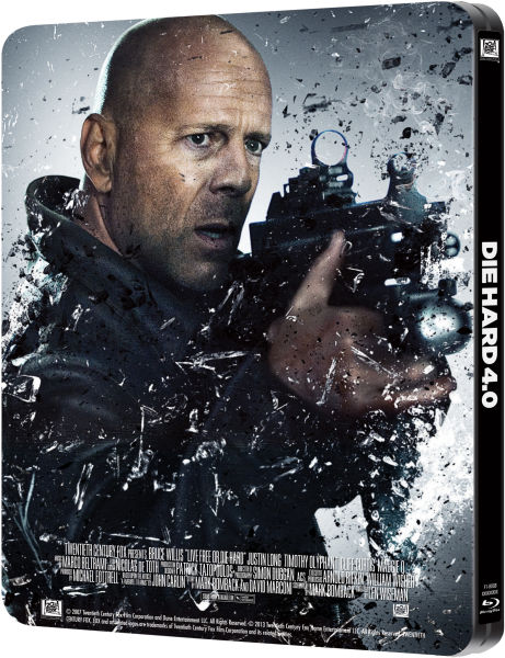 Die Hard 4.0 - Zavvi Exclusive Limited Edition Steelbook Blu-ray | Zavvi
