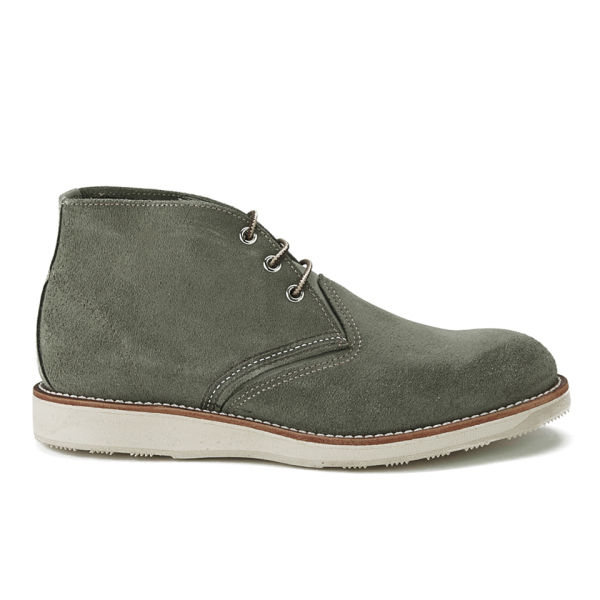 Red Wing Men's Classic Suede Chukka Boots - Sage - Free UK Delivery ...
