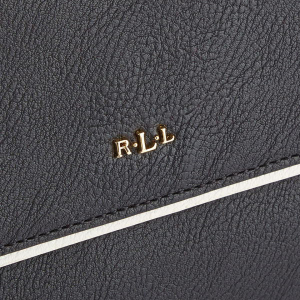 Lauren Ralph Lauren Women's Dorset Clutch Bag - Black/Vanilla
