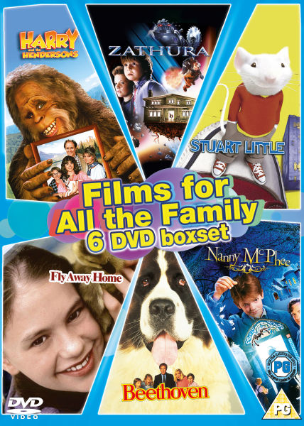 Films for All the Family - 6 DVD Box Set DVD | Zavvi