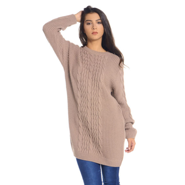 Damned Delux Women's Caggi Knitted Jumper - Mouse Womens Clothing ...