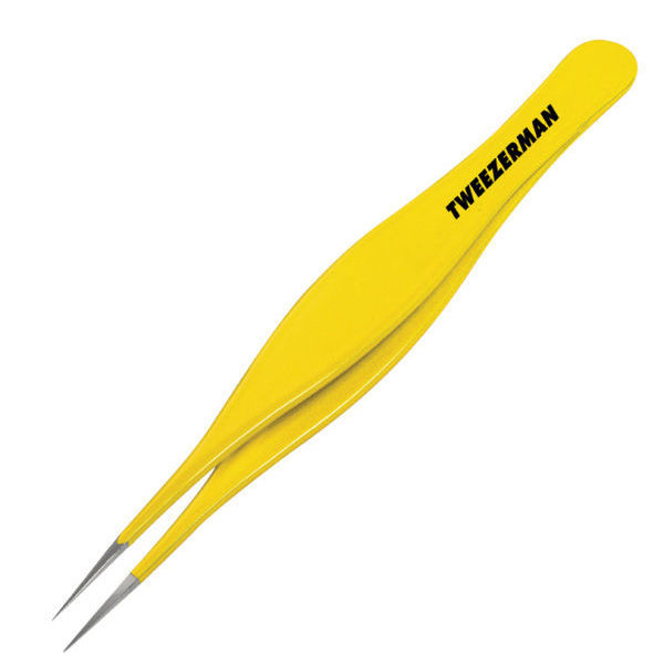 Tweezerman Ingrown Hair & Splinter Tweezer - Yellow | Free ...