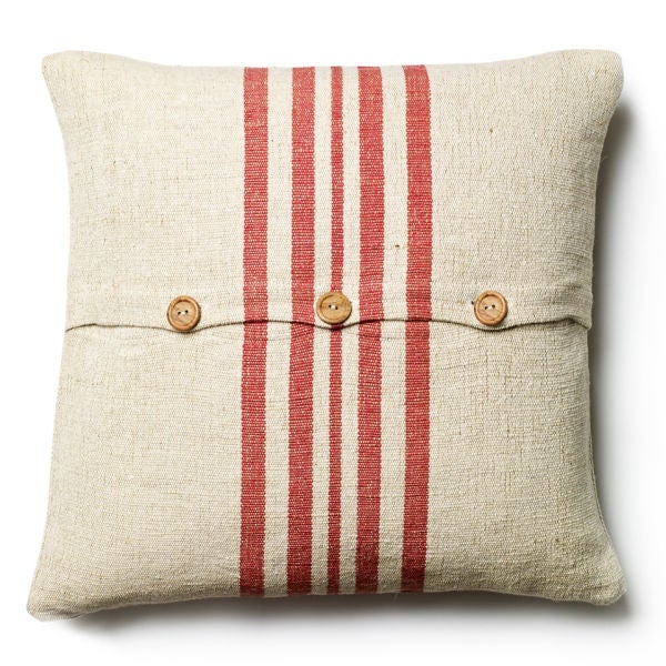 Handmade Linen Look Cushion Cover – Textured Rectangle Pillow Case For Sofa & Home Décor (No Filler)