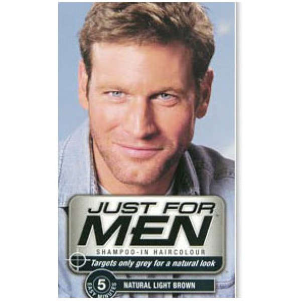 Just For Men Shampoo In Hair Colour Light Brown Free Delivery
