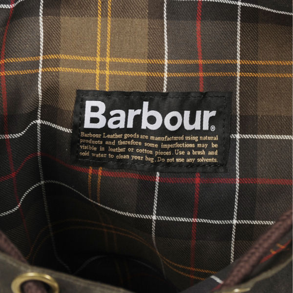 Barbour Men's Beeswax City Backpack - Olive | Buy Online | Mankind