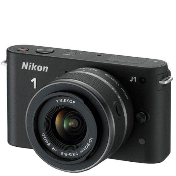 Nikon 1 J1 Compact System Camera with 10-30mm Lens Kit 