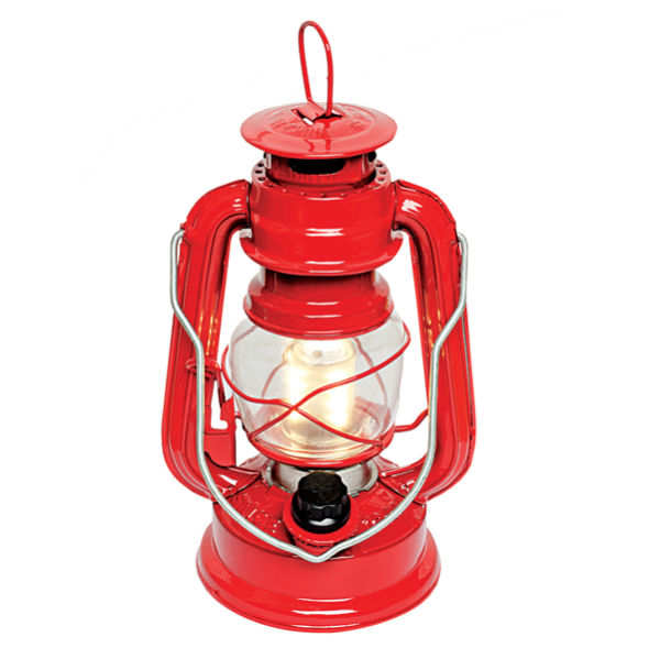 LED Scout Storm Lantern Large - Red | IWOOT