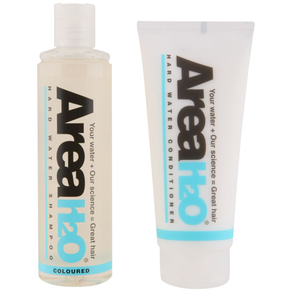 Area H20 Shampoo and Conditioner Duo for Hard Water Area Coloured