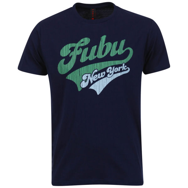 FUBU Men�s Vintage New York Tshirt Navy Clothing Zavvi FUBU Men�s Vintage New York Tshirt Navy Clothing Zavvi