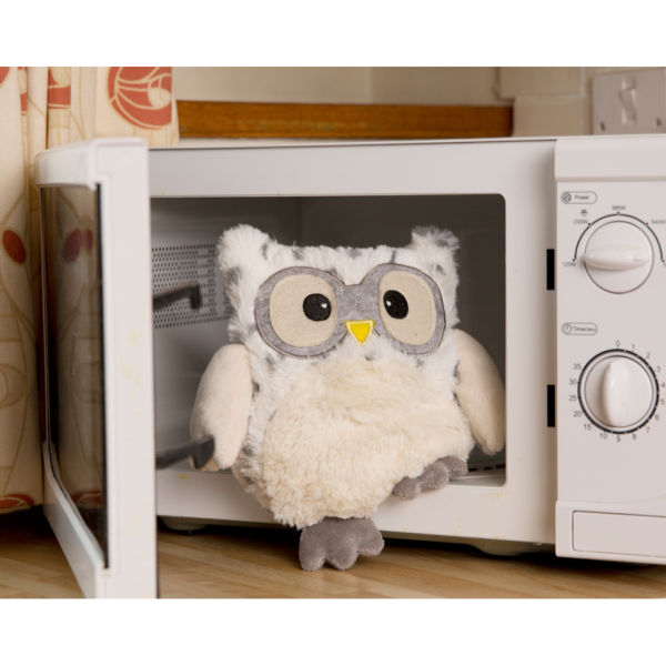 Warmies Hooty Snowy Heatable Owl IWOOT