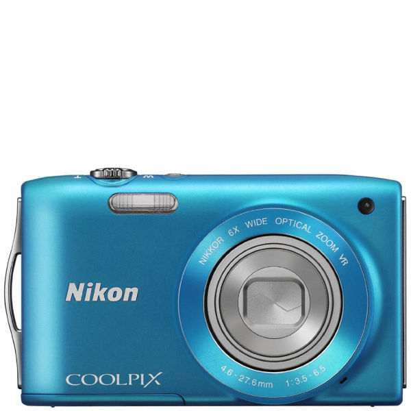 Nikon Coolpix S3300 Compact Digital Camera (16MP, 6x Optical, 2.7 Inch