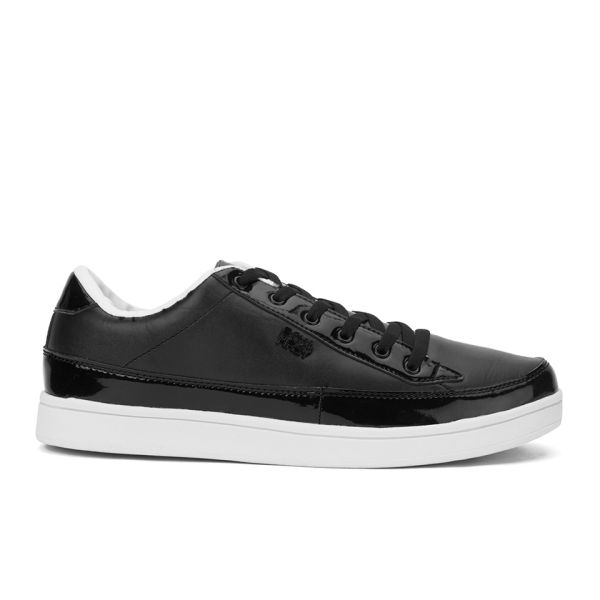 navy patent trainers