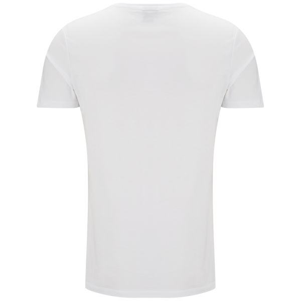 Les Benjamins Men's Steve Jobs Cotton T-Shirt - White - Free UK ...