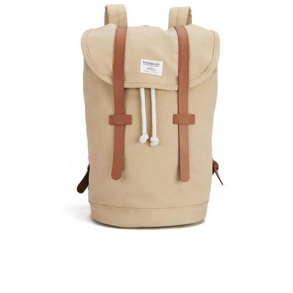 Sandqvist Men's Stig Backpack - Sand - Free UK Delivery over £50