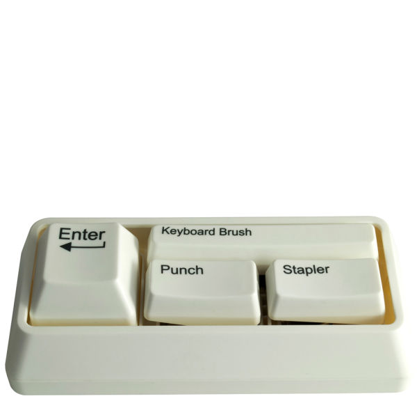 Keyboard Desk Tidy White Unique Gifts Thehut Com