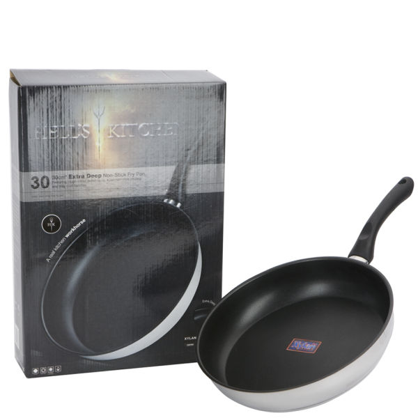 Hell's Kitchen 30cm Giant Size Frying Pan Non Stick IWOOT