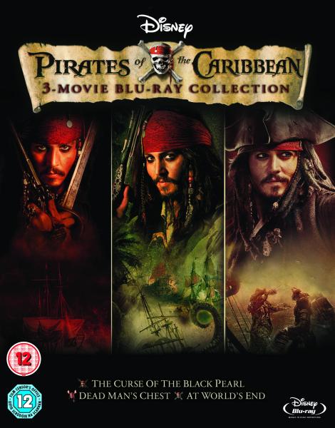 Pirates Of The Caribbean 1 3 Trilogy Blu Ray Zavvi