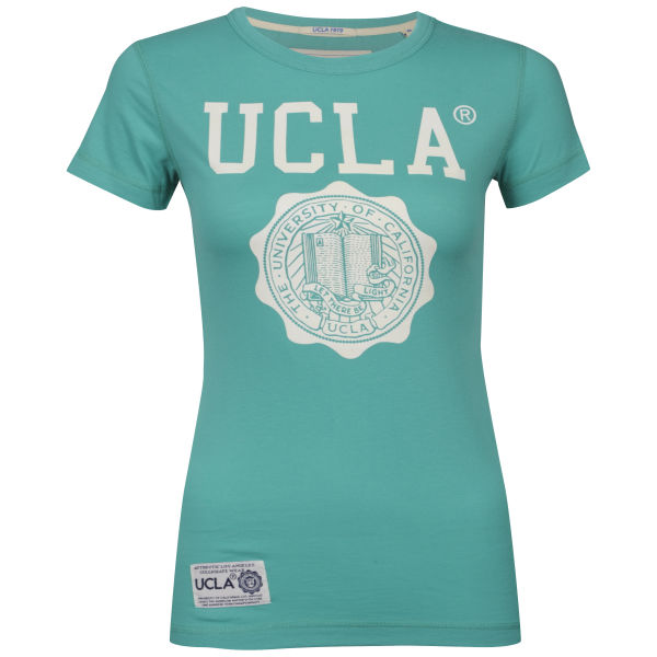 UCLA Women's May T Shirt Pool Green Womens Clothing