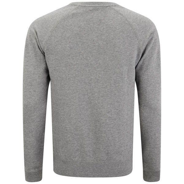 Scotch & Soda Men's Amsterdam Blauw Sweatshirt - Grey Melange - Free UK ...