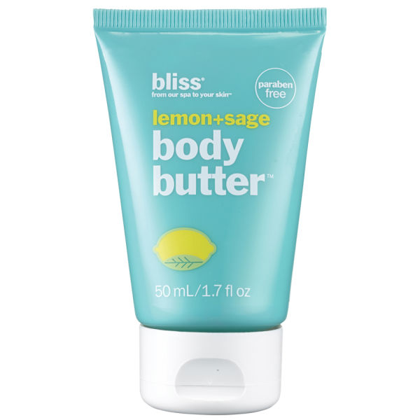 bliss Lemon + Sage Body Butter 50ml Free Shipping Lookfantastic