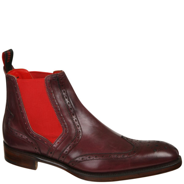 elastic chelsea boots